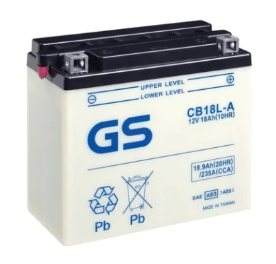 GS-CB18L-A GS Стартерная аккумуляторная батарея