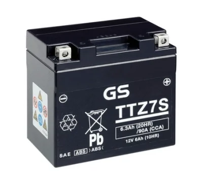 GS-TTZ7S GS Стартерная аккумуляторная батарея