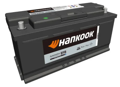 EFB 61010 HANKOOK Стартерная аккумуляторная батарея