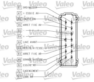 251566 VALEO Выключатель на рулевой колонке