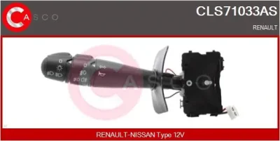 CLS71033AS CASCO Выключатель на рулевой колонке