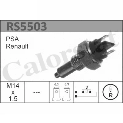 RS5503 VERNET-CALORSTAT Выключатель, фара заднего хода