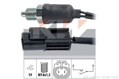 Выключатель, фара заднего хода KW 560 116