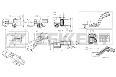 SE-4007 ZEKKERT Датчик импульсов