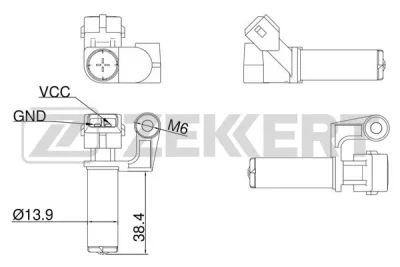 SE-4011 ZEKKERT Датчик импульсов