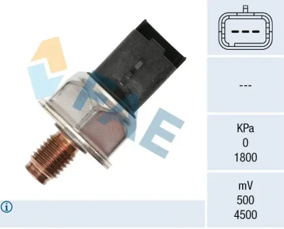 Датчик, давление подачи топлива FAE 15602