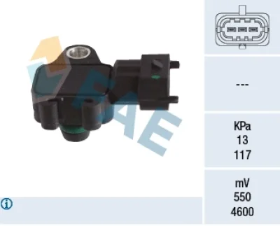 15177 FAE Датчик, давление во впускной трубе
