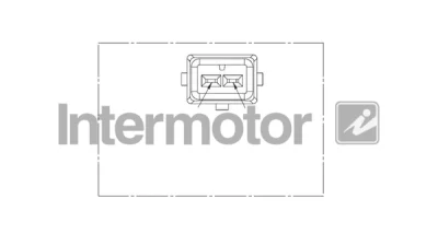 18781 INTERMOTOR Датчик частоты вращения, автоматическая коробка передач