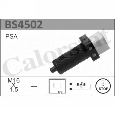 BS4502 VERNET-CALORSTAT Выключатель фонаря сигнала торможения