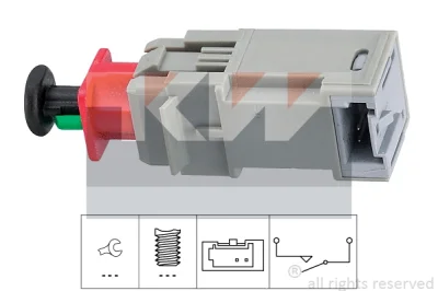 Выключатель, привод сцепления (Tempomat) KW 510207