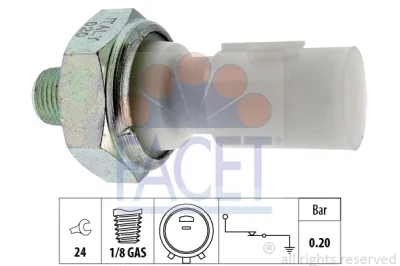 Датчик давления масла FACET 7.0182