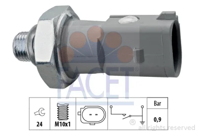 Датчик давления масла FACET 7.0197