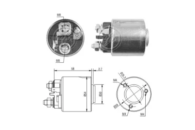 ZM1491 ERA Тяговое реле, стартер