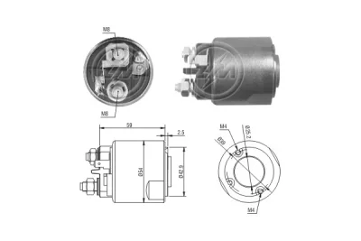 ZM2491 ERA Тяговое реле, стартер