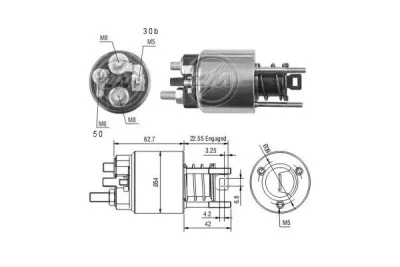 ZM2395 MESSMER Тяговое реле, стартер