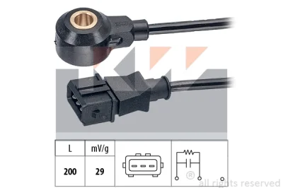 457 244 KW Датчик детонации