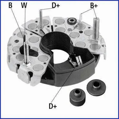 Выпрямитель, генератор HITACHI/HUCO 139171